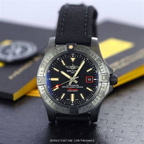 breitling avenger blackbird used|breitling avenger blackbird review.